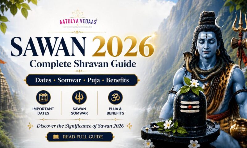 Sawan 2026 Complete Guide: Dates, Somwar Vrat, Puja Vidhi, Benefits & Udyapan