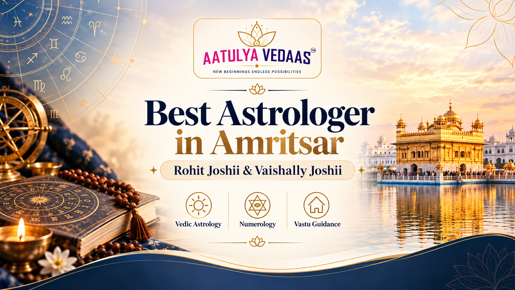 Best Astrologer in Amritsar – Rohit Joshii & Vaishally Joshii